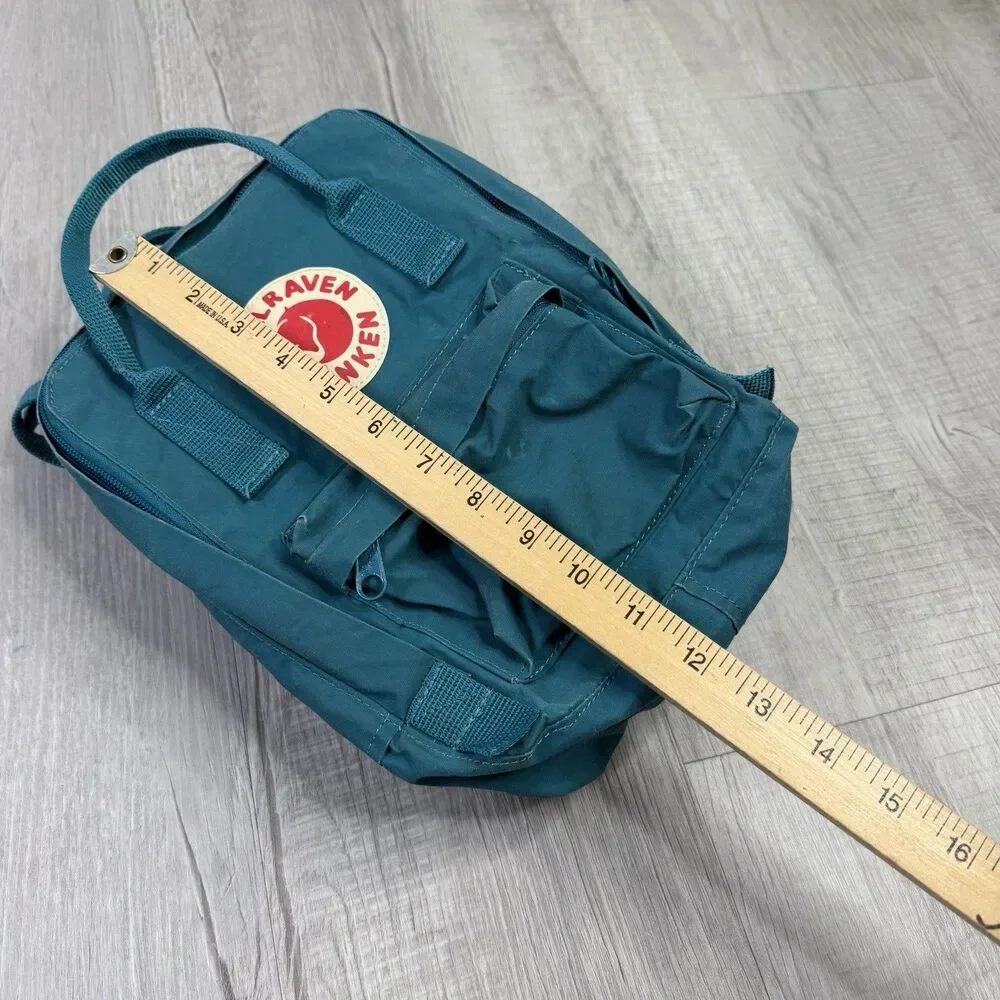 Teal Kånken Mini Backpack